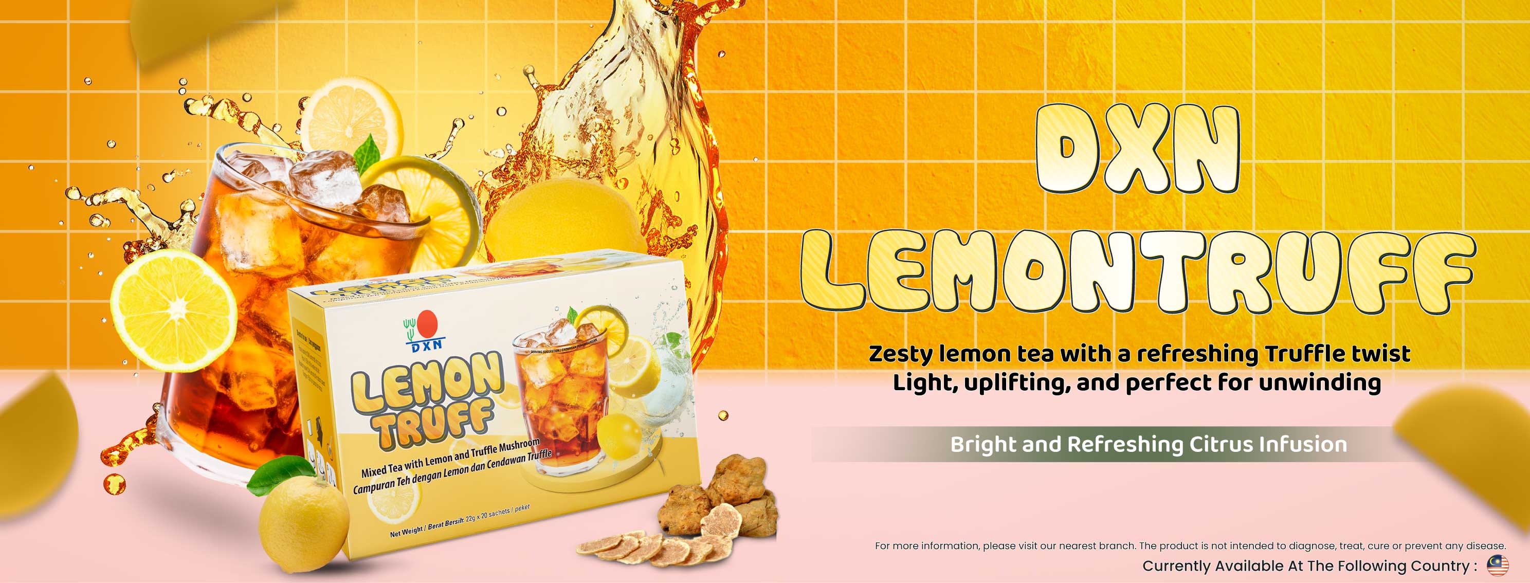 DXN Lemontruff  Banner